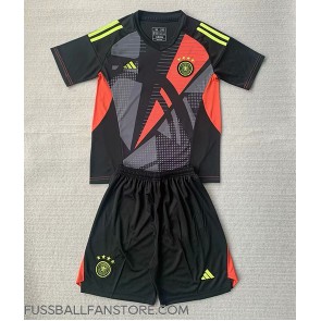 Deutschland Torwart Replik Heimtrikot Kinder EM 2024 Kurzarm (+ Kurze Hosen)